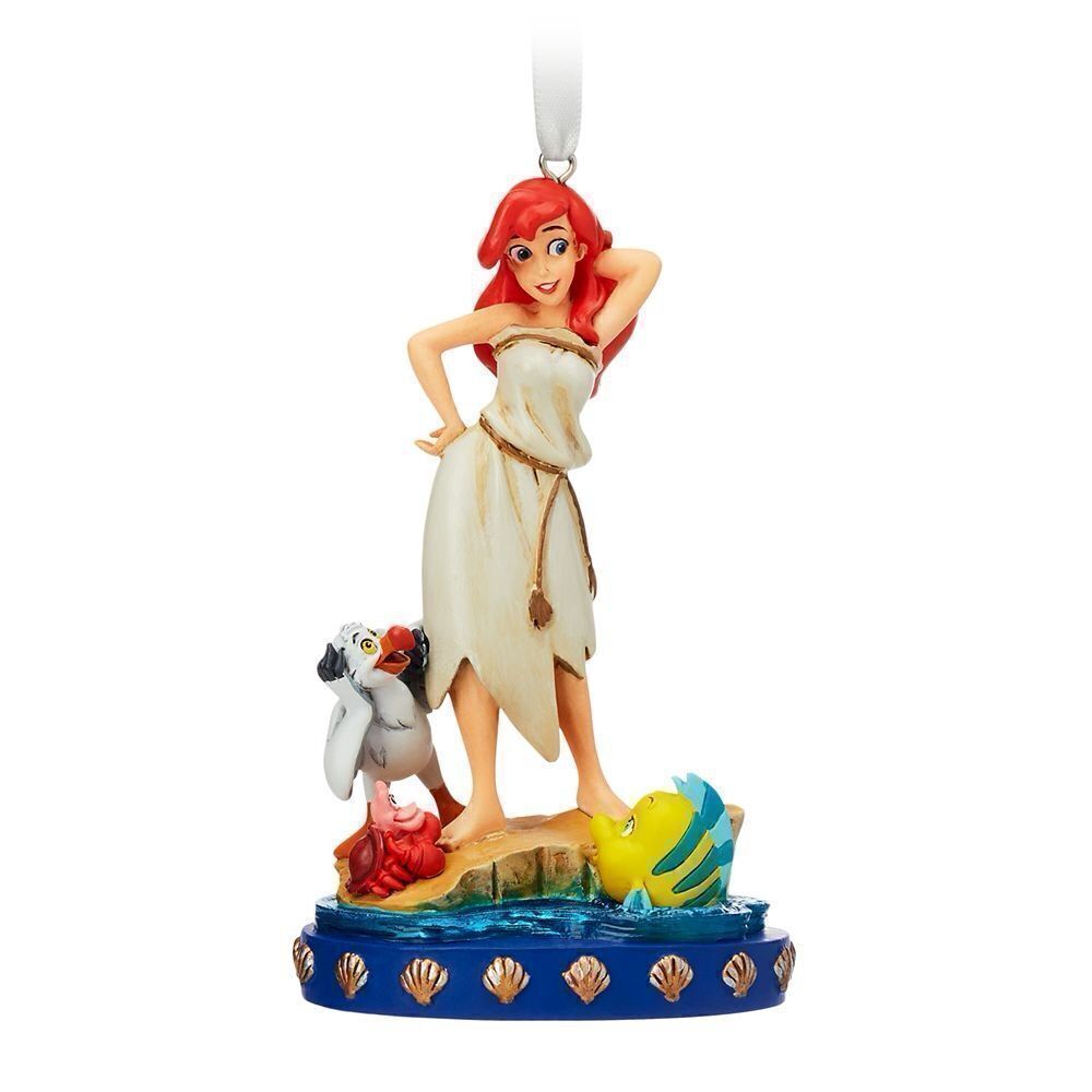 Ariel & Friends Fairytale Moments Sketchbook Ornament Little Mermaid NEW 2021